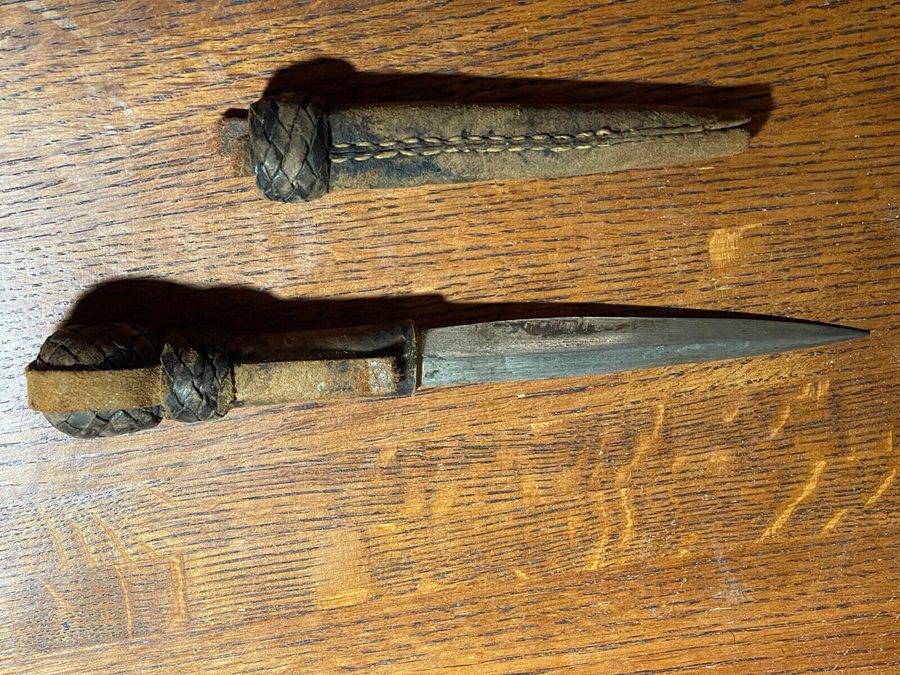 Antique African Style Knife Unsure