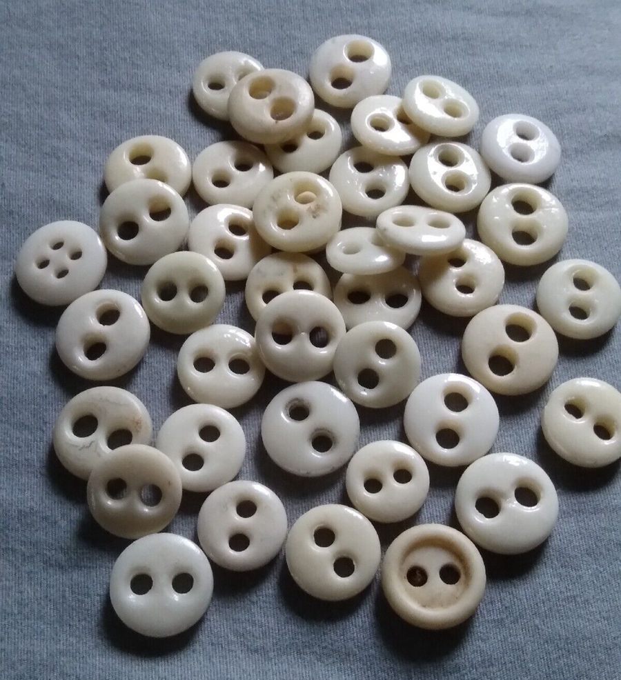 Antique Ceramic Buttons