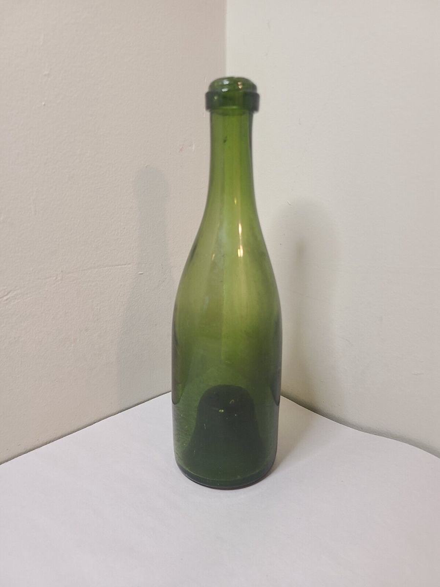 Antique Hand Blown Wine Bottle Late 1800s