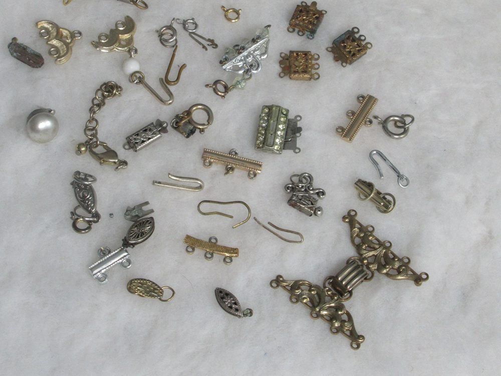 Antique Necklace Clasps