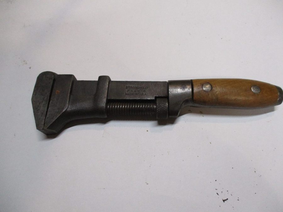 Antique Whitman & Barnes 6" Adjustable Monkey Wrench