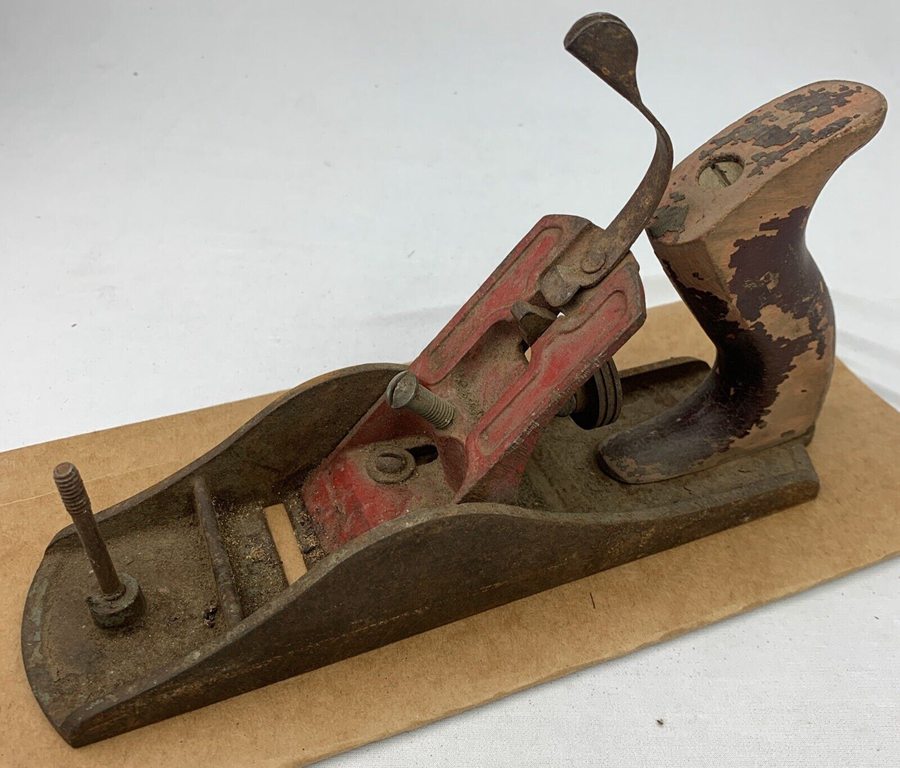 Antique Wooden Cast Iron Block Plane