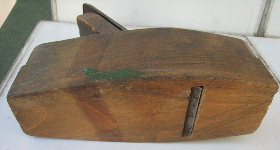 Antique Wooden Smoothing Plane by J. Tyzack & Son