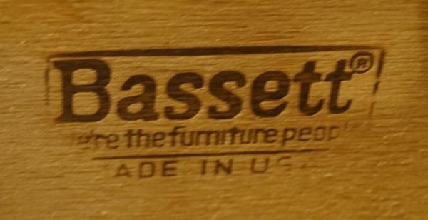 Check for a Bassett stamp