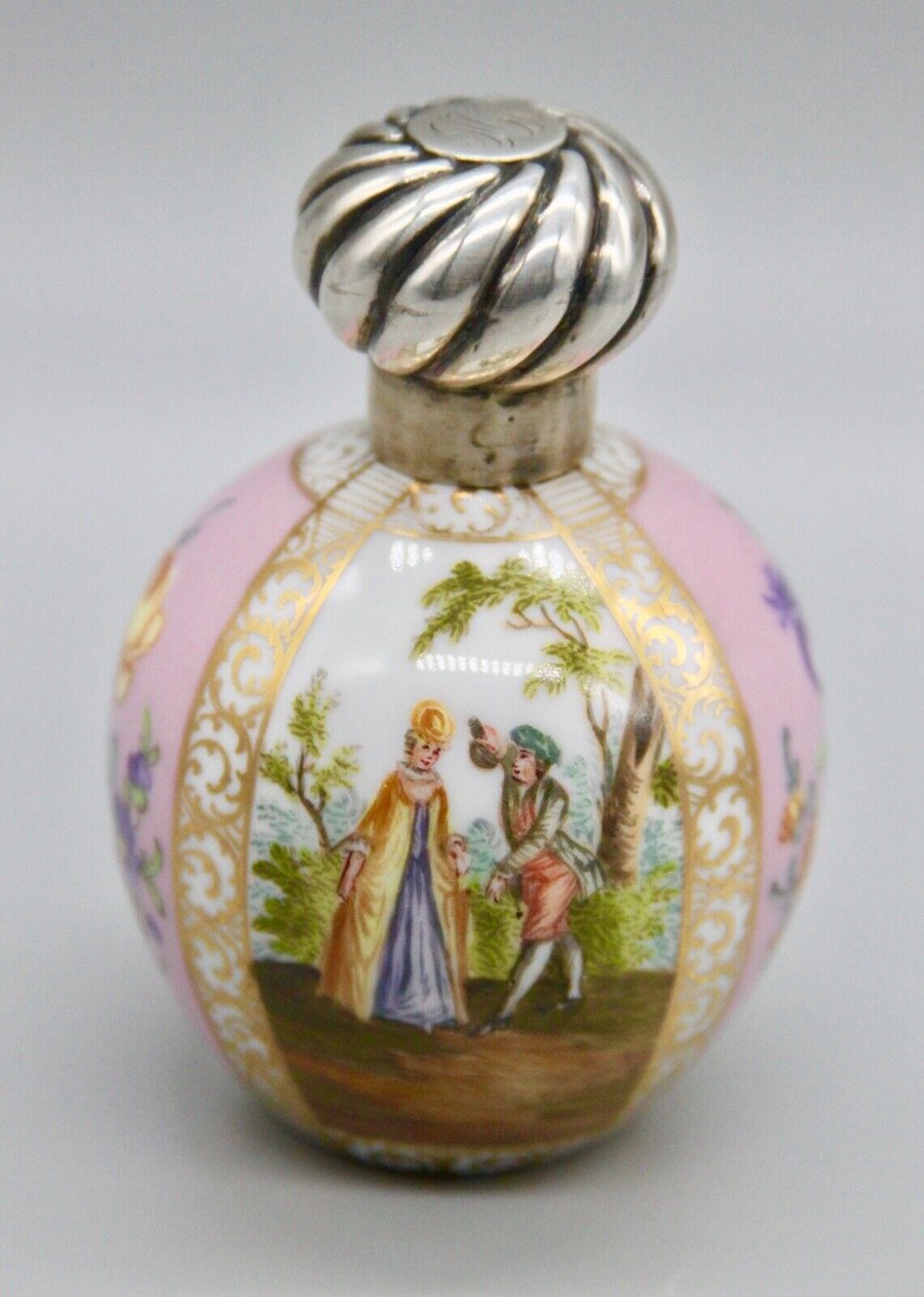 Late 19th Century Porcelain or Ceramic Bottle