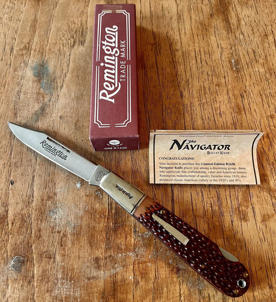 Remington Limited Edition The Navigator Bullet Knife One R-1630